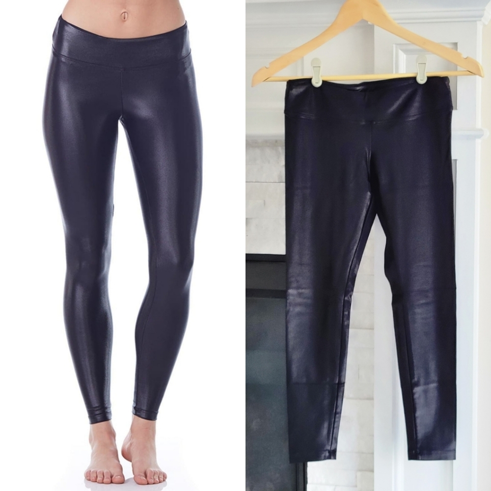 Koral Activewear Lustrous Regular Rise Leggings Yoga Pants Black